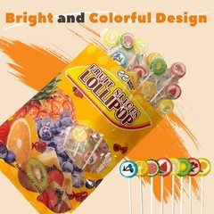 Fruit Slices Candy Hard Candy Bulk 1 lb Bag of Individually Wrapped Small Can…