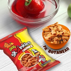 Lucas Skwinkles Sweet & Sour Candy Chunk Mango Flavored with Tamarind Filling…