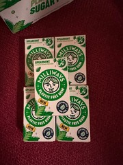 Lot of 5 packs Milliways Plastic Free Spearmint Chewing Gum