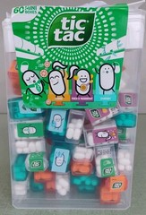 Giant Tic Tac Display Box Mints 60 Mini Packs 4 Flavors Exp 09/2026 Damaged Box