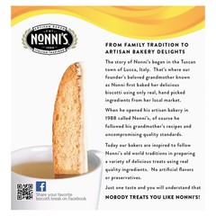 Nonni’s Biscotti Limone – 24 Cookies, 8 Per Box, 6.88 Ounce Pack of 3