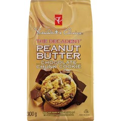 6 x President’s Choice Peanut Butter Chunk Cookie 300g./10.6 oz.