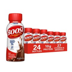 BOOST Original Ready to Drink Nutritional Drinks, Rich Chocolate Pack of 24
