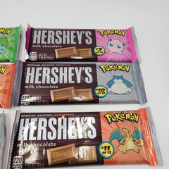 Pokémon Special Edition Hershey Bars 1.55 oz ea (6 bars total)#’s 1,2,5,7,10,11