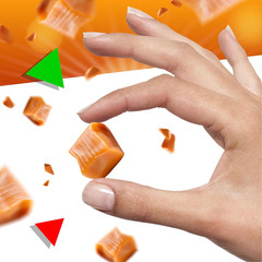 Caramel Cubes Candy | 1 Pound Bag – Approx. 65 Count | Classic Chewy Treat, Indi