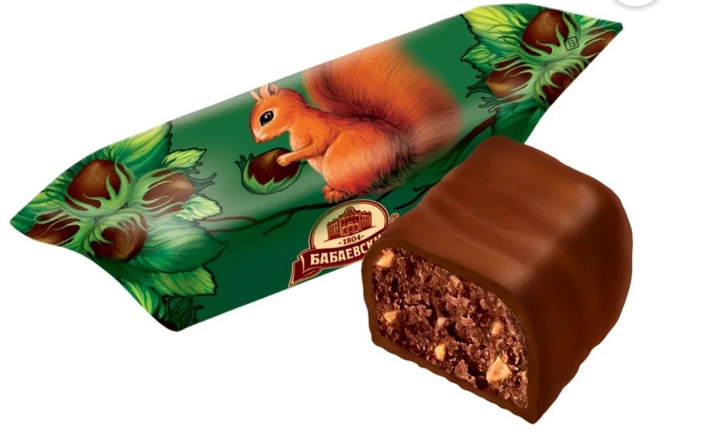 Russian Chocolate Imported Net Weight 15oz (28 Pieces)