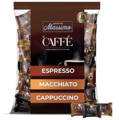 Maestro Massimo Assorted Coffee Candy – Individually Wrapped 2.2 Pound Bulk B…