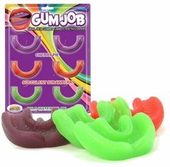 Gum Job 6pc Candy Teeth Protector Covers Oral Lube Fruit Flavor Enhancers Unisex