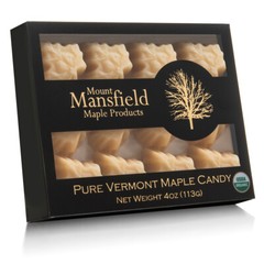 Mansfield Maple Organic Pure Vermont Maple Sugar Candy