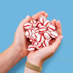 Individually Wrapped Bob’s Sweet Stripes – 160 Soft Peppermint Mints, Sugar-Free