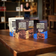 Sheila G’s Brownie Brittle Variety Pack. 4 Flavors: Chocolate Chip, Blondie M&M,