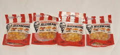 Lot 4 KFC Colonel’s Favorite Jelly Beans Candy 1.5 OZ Bag Chicken Gravy Corn