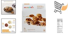 Lactation Cookie Bites Oatmeal Chocolate Chip 10 Pack Support Milk Supply