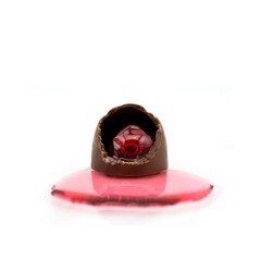 Cherry Cordial Candies – Dark Chocolate Covered, 72 Individually Wrapped