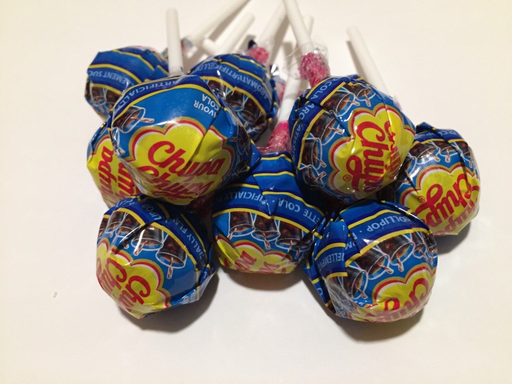 Chupa Chups Lollipops 8 Pack Sampler – NEW – 8 Flavors