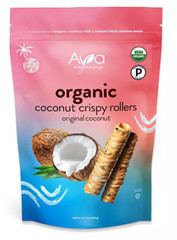 Ava Organics Coconut Crispy Rollers, Original Coconut 14.1 oz. (Pack-1)
