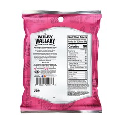 2 Bags Wiley Wallaby Soft & Chewy Watermelon Gourmet Licorice 4oz Fat Free!