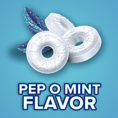 Pep-O-Mint Breath Mint Bulk Hard Candy, Party Size, 44.93 Oz Bag