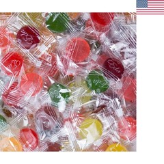 Sugar Free Mixed Fruit Hard Candy, Low Sodium, Ideal for Every Occasion – 16 oz