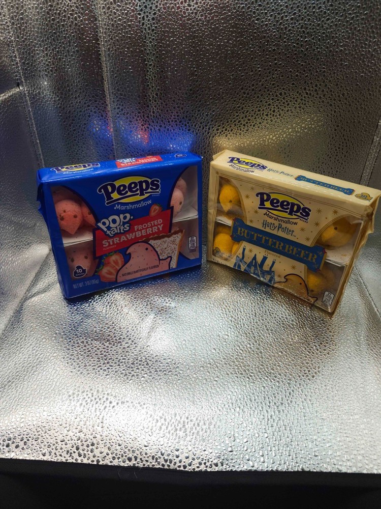 Peeps Harry Potter Butterbeer Marshmallow Chicks & Pop-Tarts Strawberry Set Of 2