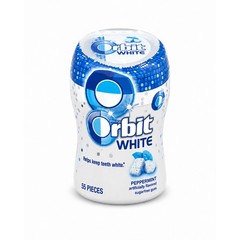 2x Wrigley’s Orbit Peppermint Chewing Gum Sugarfree Bottle Bulk New Lot 55ct
