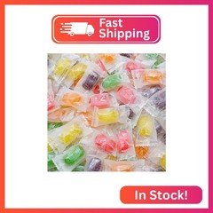 Assorted Fruit Hard Candy 2 lb | Flavors (Orange, Cherry, Lemon, Apple, Grape) |