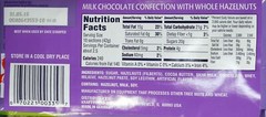 Milka Milk Chocolate with Whole Hazelnuts (Pack of 5)