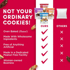 Cookies All Natural Twice Baked Crispy Cookie, Peanut & Dairy Free, 18Oz