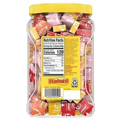 Starburst Chewy Candy Bulk Jar, Original Fruity Candy, 3.3 lbs, 54 oz. NEW!