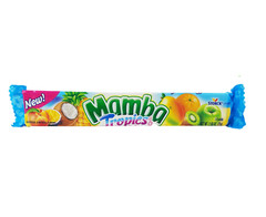 Mamba Candy, Fruit, Sour, & Tropical Chews 2.80 oz (Choose From: 6 Or 12 Bars)
