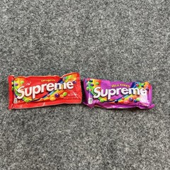 Two Packs of Supreme Skittles Original and Wild Berry Limited Edition FW21 New