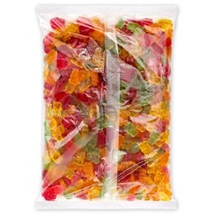5lbs of World’s Best Natural Gummi Bears – Delicious & Allergy-Friendly Treats