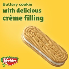 Keebler Vienna Fingers Creme Filled Sandwich Cookies, 12 Ounce (Pack of 1)