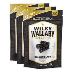 Wiley Wallaby Licorice 24 Ounce Classic Gourmet Soft & 24 (Pack of 3)