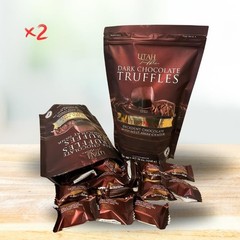 UTAH TRUFFLES DARK CHOCOLATE TRUFFLES WITH SEA SALT TRUFFLE LOVER GIFT~ 2 LBS! ~
