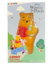 NEW JUMBO Disney WINNIE THE POOH BEAR gummy candy fruit punch flavored