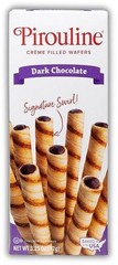 Debeukelaer Pirouline Dark Chocolate Creme Filled Wafers