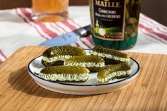 Maille Pickles 2 count Cornichons Original 13.5 Fl Oz (Pack of 2), Green