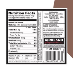 Signature’s Milk, Raisins, (3.4 Lb) (1.5kg), Chocolate, 548 Oz