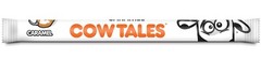 4x Cow Tales Caramel & Brownie Flavored Chewy Caramel With A Cream Center 28g