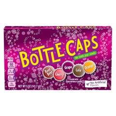 Classic Bottle Caps Candy – 5oz Candy Box Pack of 10 with Five Delicious Flavors