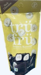 Tru Fru Grab & Go Hyper-Dried Real Bananas Dark Chocolate 2.3 oz