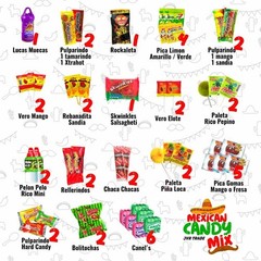 Authentic Mexican Candy Mix – 42 Best Sellers in Spicy, Sweet & Sour Variety