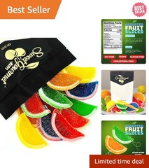 13oz Pack of Colorful Assorted Fruit Slices – , Gluten-Free Treat