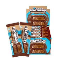 MrBeast Feastables Hazelnut Cups, 24 Count, Milk Chocolate with Creamy Hazeln…