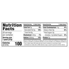 Handi-Snacks Crackers ‘N Cheesy Dip Snack Packs, 20 Snack Packs