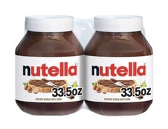 Nutella Hazelnut Spread with Cocoa Set of 2 ( 2 x 33.5 oz )