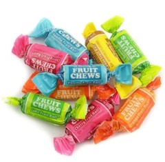 TOOTSIE ROLL Fruit Chews, 5 Assorted Flavors, Bulk Candy – 1,2 & 5 lb Bulk Bags