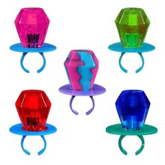 Ring Pop Candy 24 Count Party Pack 0.5 oz Each Assorted Flavors