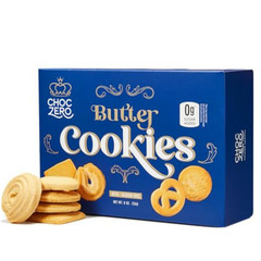 ChocZero Keto Butter Cookies Sugar Free Danish Shortbread Gluten Free 1 box